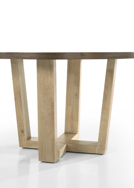 Brutus Vintage Walnut 5 Piece Dining Set