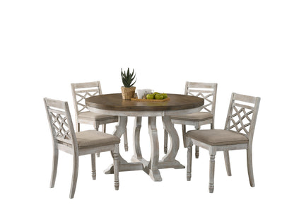 Havanna Vintage Walnut 5 Piece Dining Set