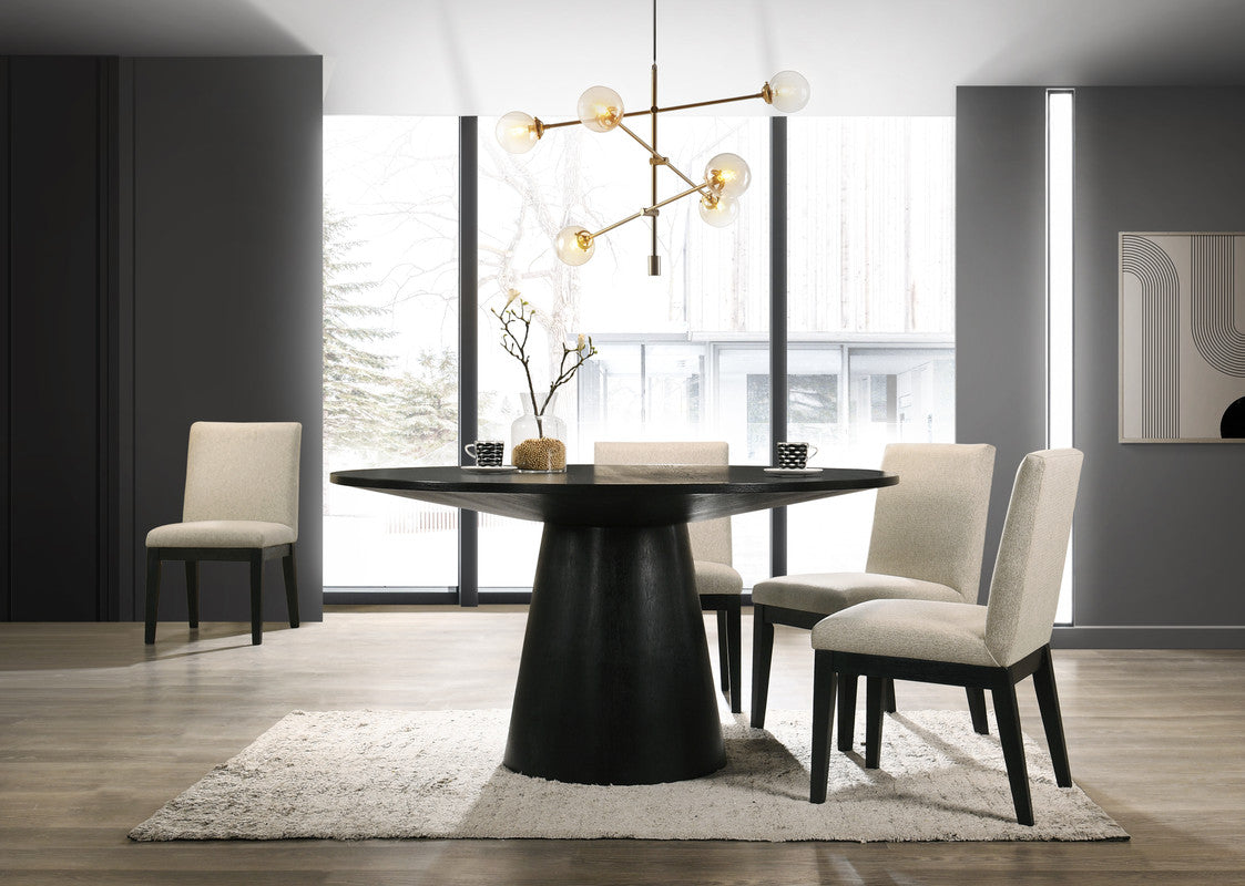 Jasper Ebony 5 Piece Dining Set