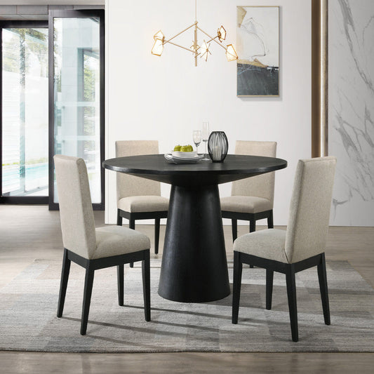 Jasper Ebony 5 Piece Dining Set