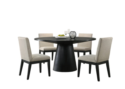 Jasper Ebony 5 Piece Dining Set