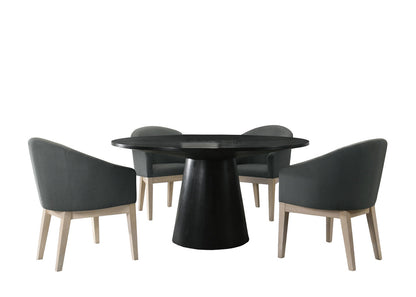Jasper Ebony 5 Piece Dining Set