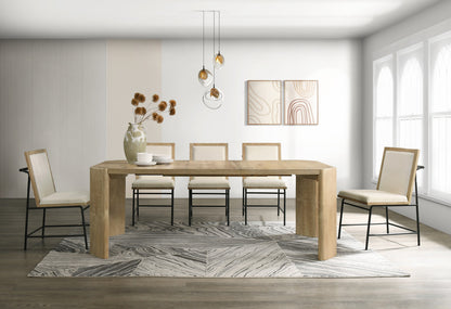 Magnus Oak Finish Dining Set