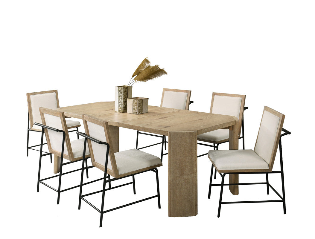 Magnus Oak Finish Dining Set