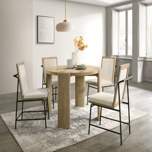 Bowen Oak Finish Dining Set