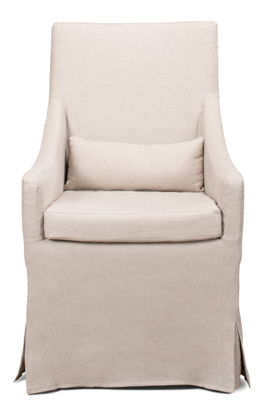 Skirted Arm Chair