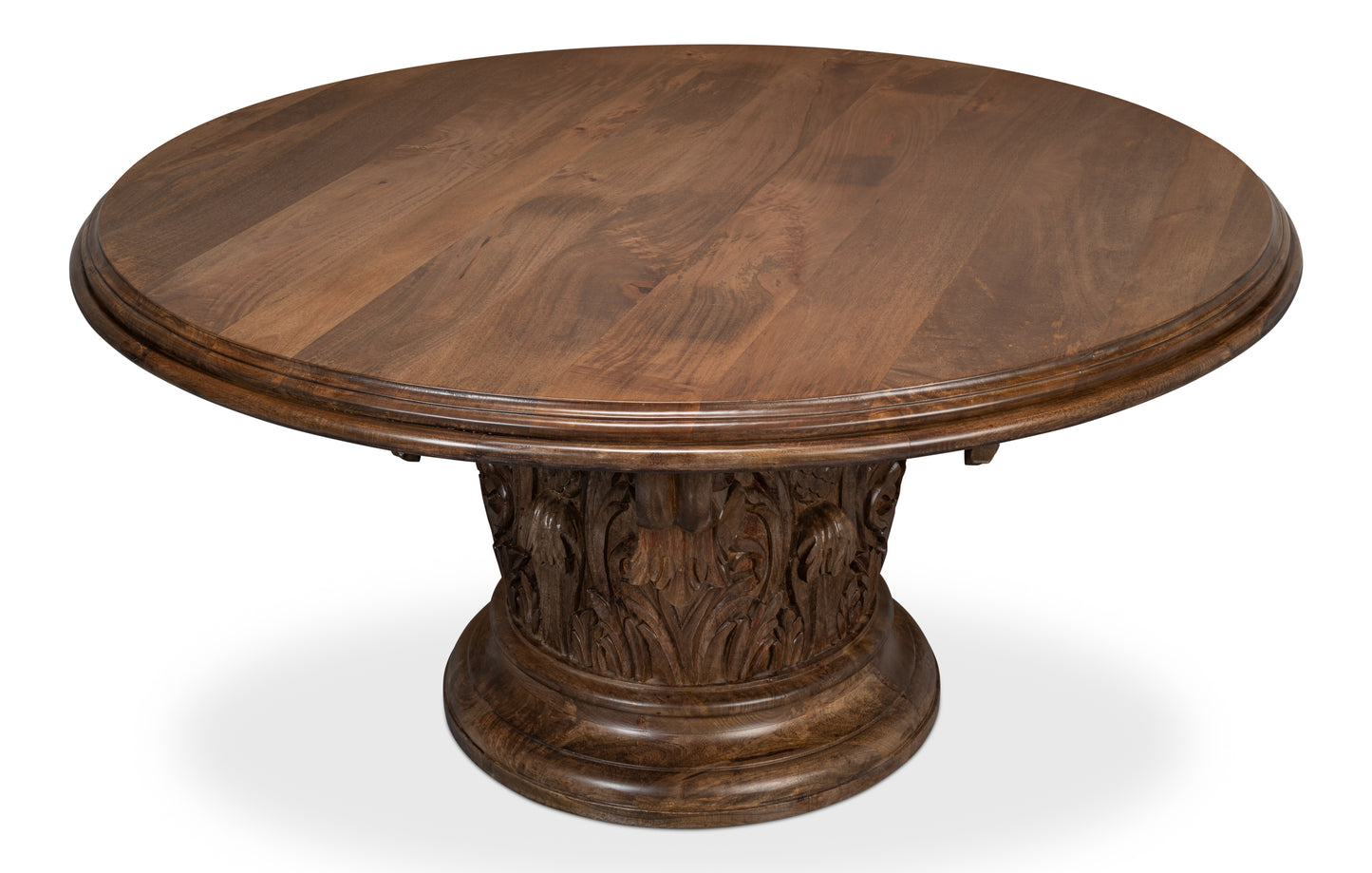 Hestia Carved Round Dining Table